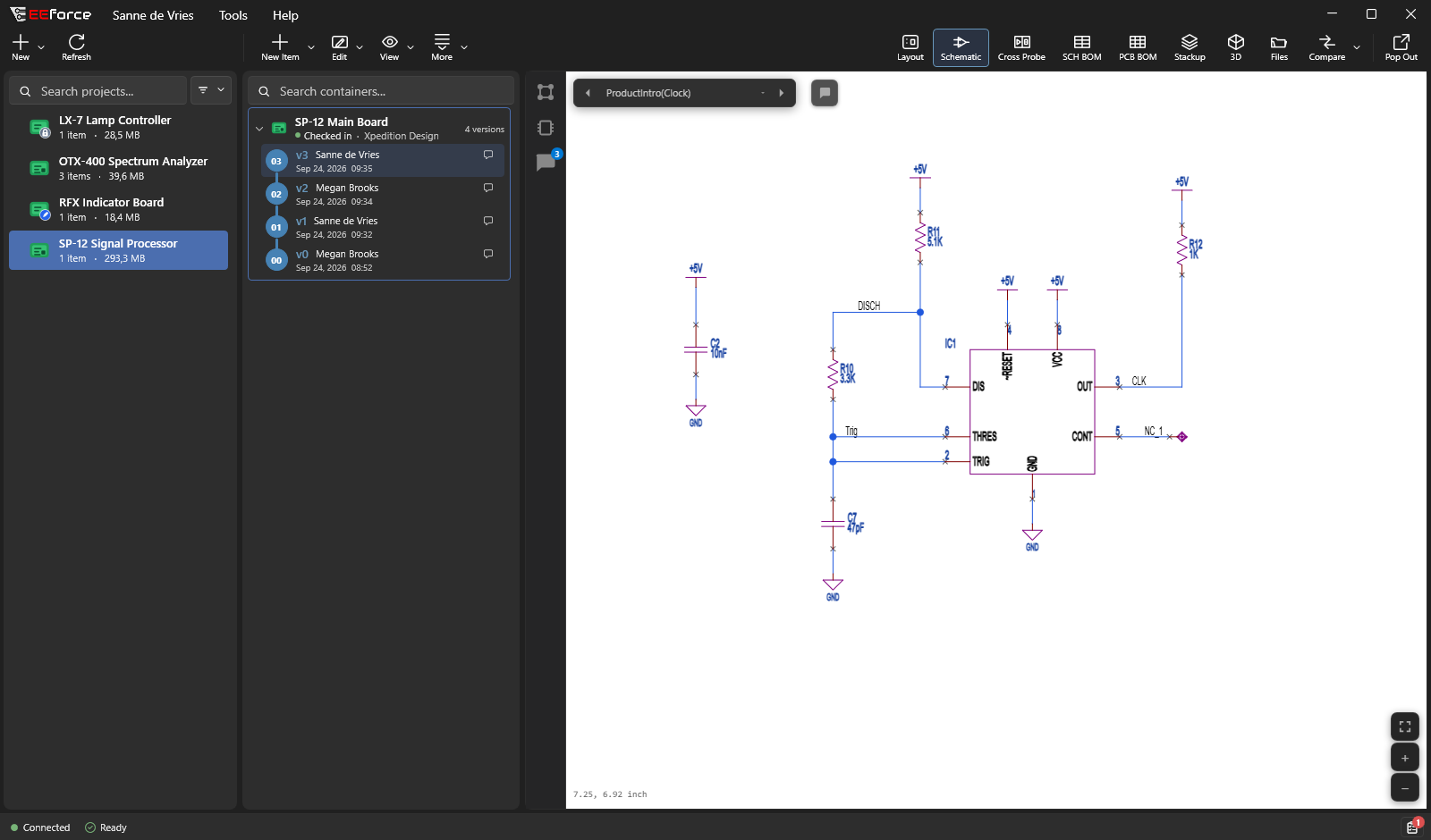 Schematic preview
