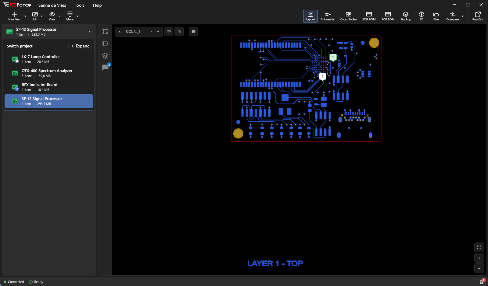 Single project mode